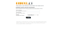 Tablet Screenshot of monitors.cancel.lt